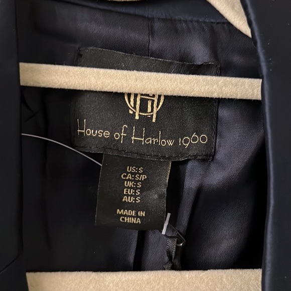 House of Harlow 1960 Chloe Boyfriend Blazer M NWT - Picture 4 of 6